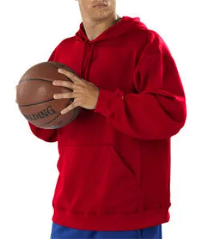 1454 Badger Adult BT5 Performance Fleece Poly Hoodie Red