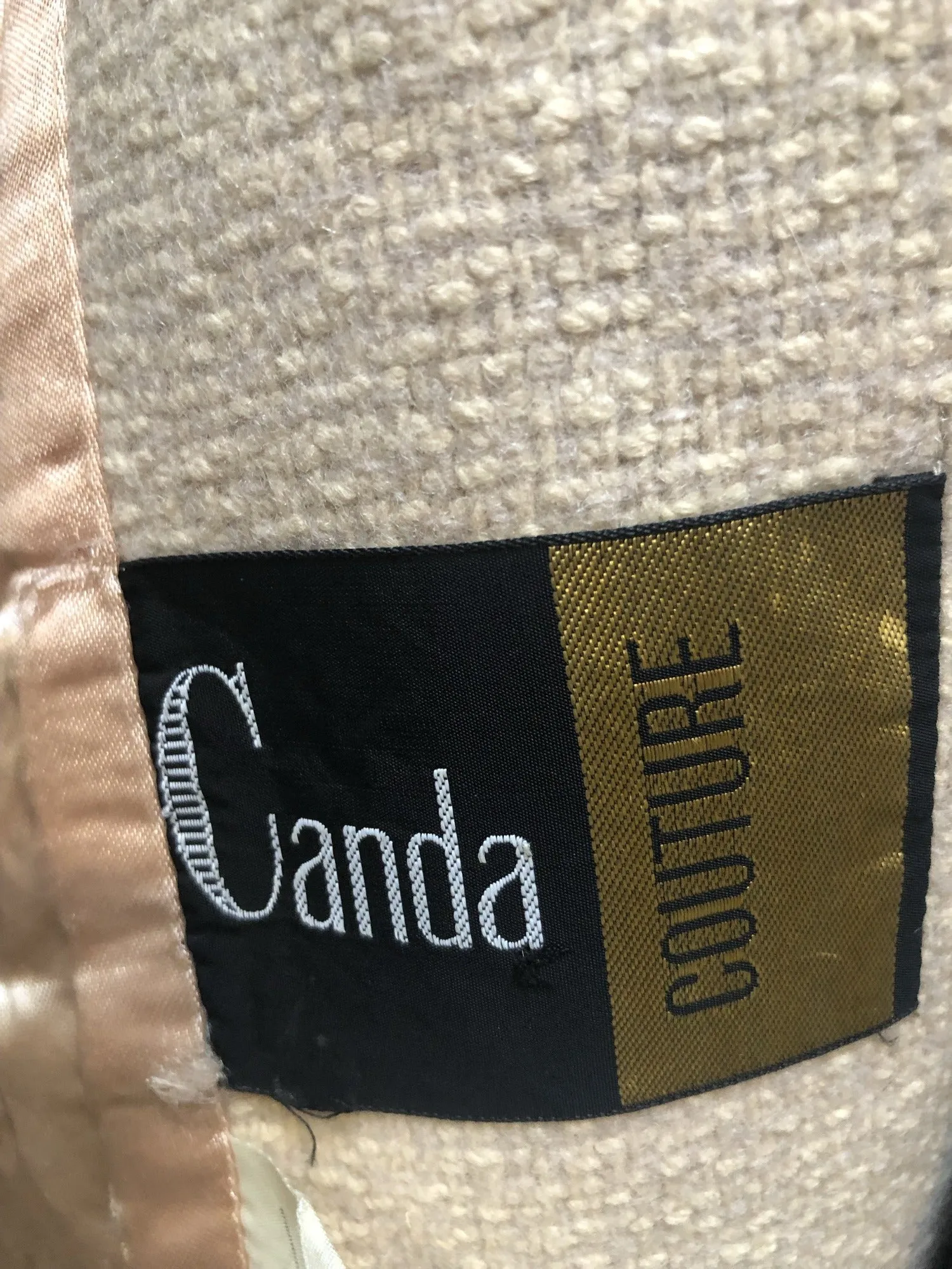 1960s Fur Collar Coat by Canda Couture - Size 16
