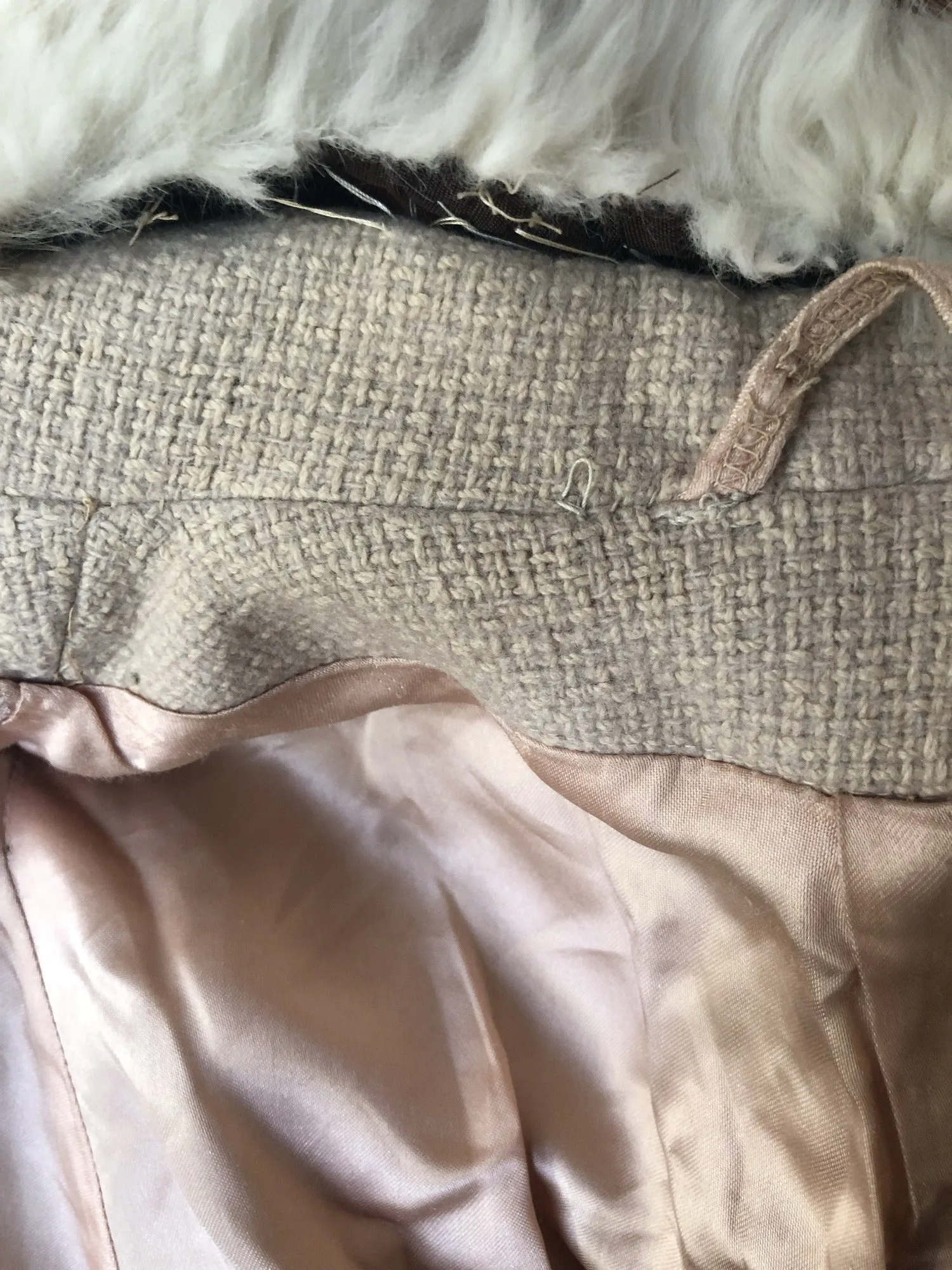 1960s Fur Collar Coat by Canda Couture - Size 16