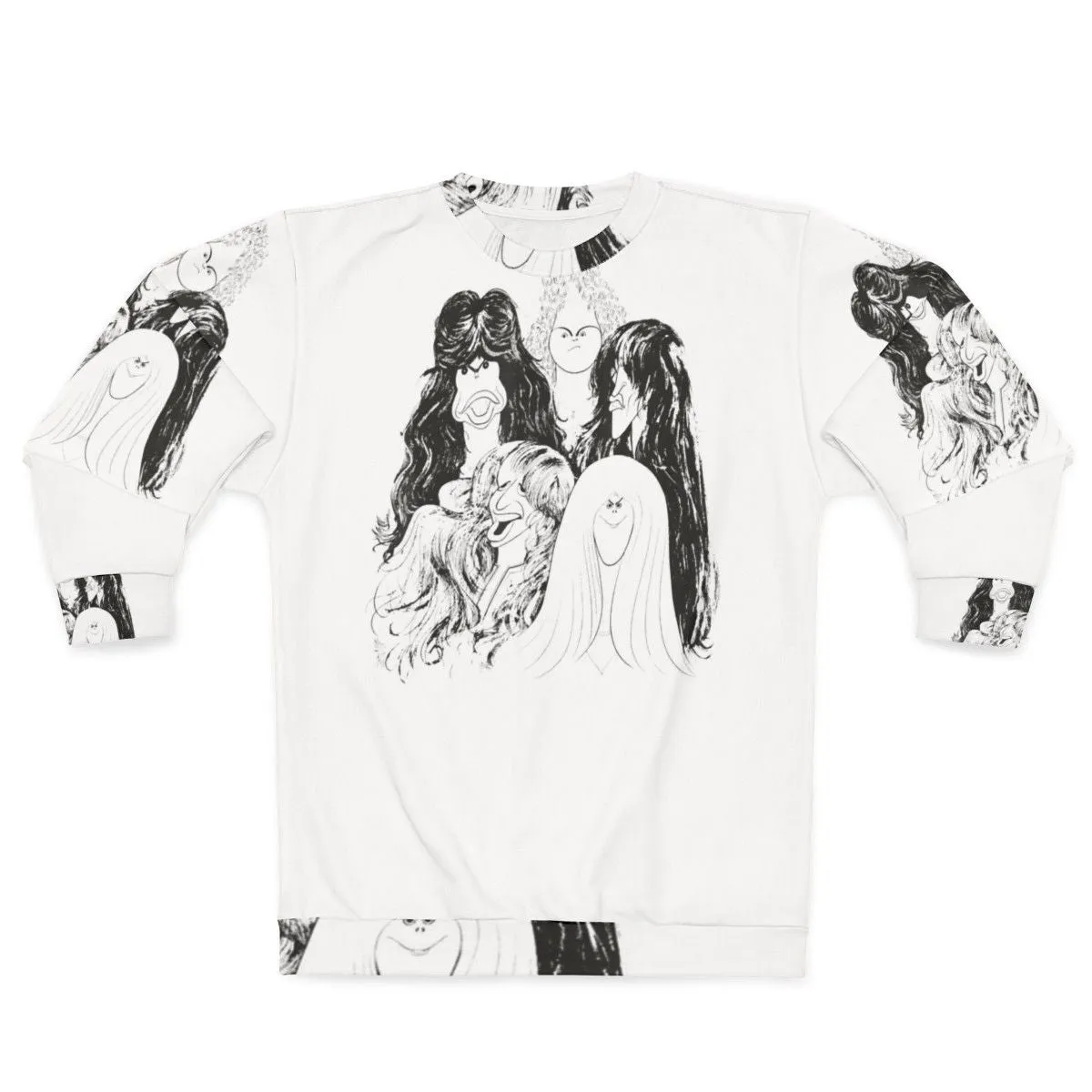 Aerosmith Draw The Line Rock Band Sweatshirt