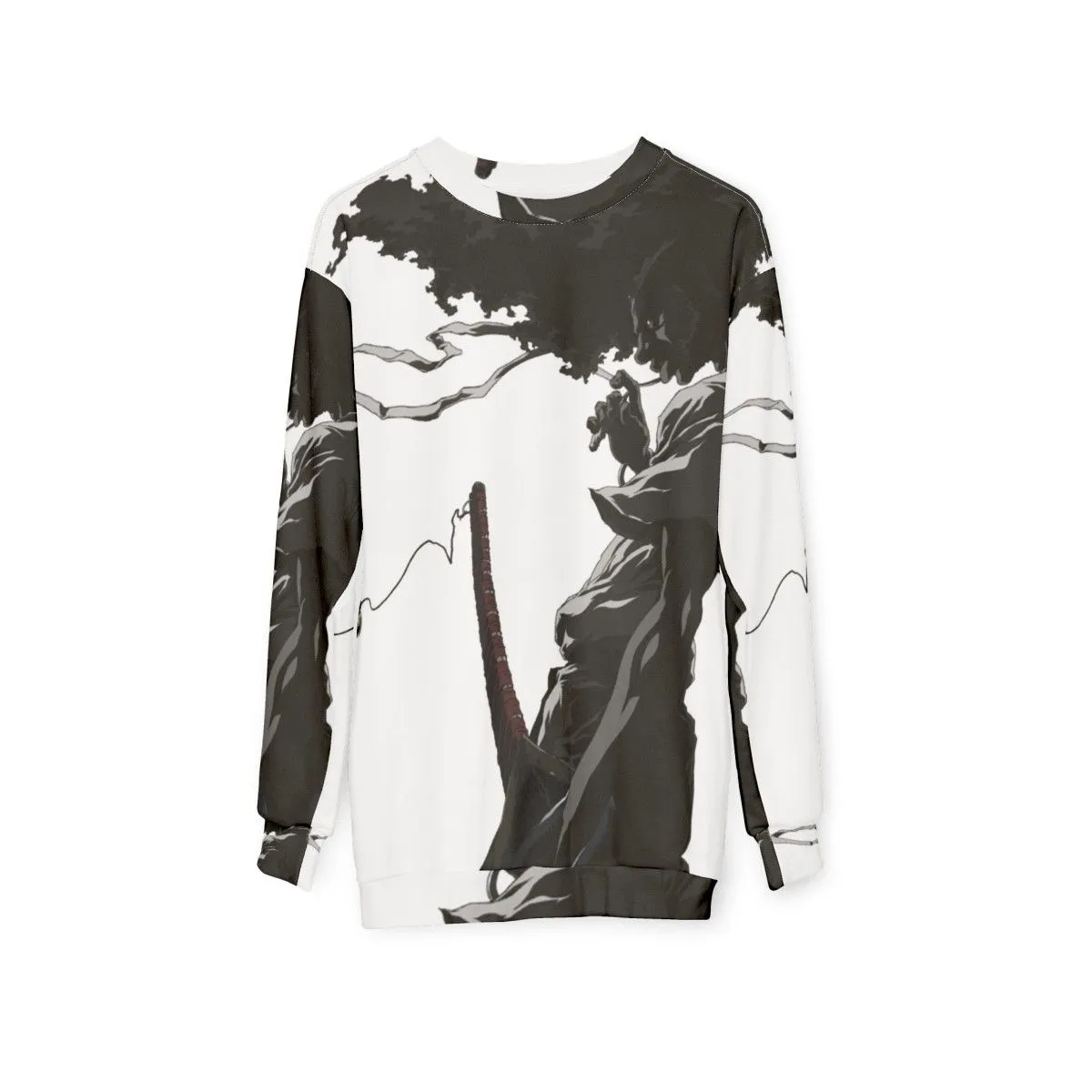Afro Samurai Anime Inspired Graphic Sweatshirt