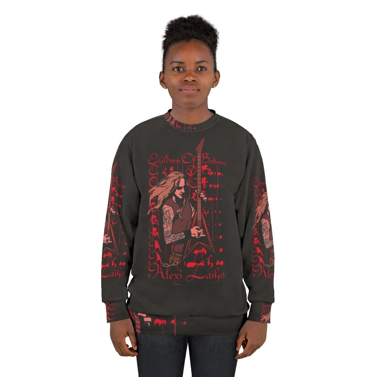 Alexi Laiho Children of Bodom Heavy Metal Sweatshirt