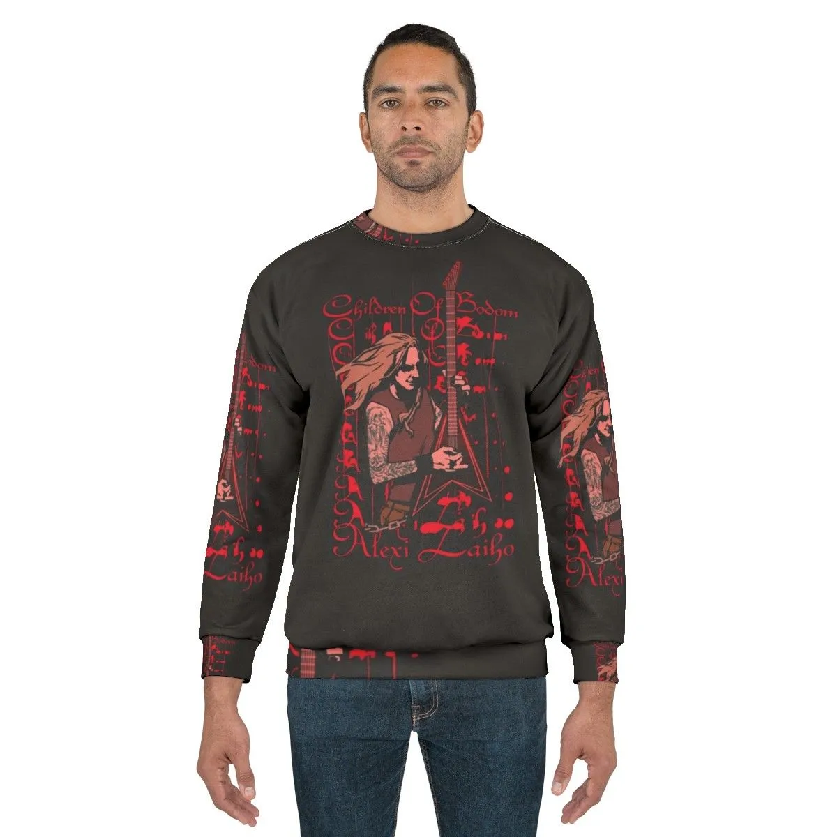 Alexi Laiho Children of Bodom Heavy Metal Sweatshirt