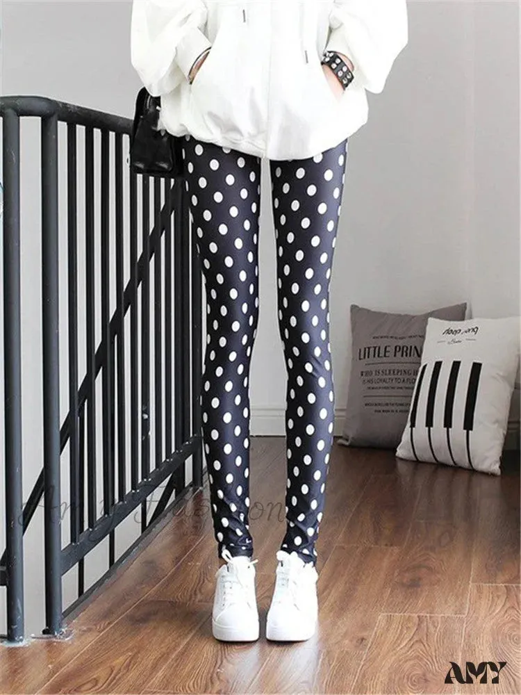 Amy Fashion - High Waist Leggings Pants