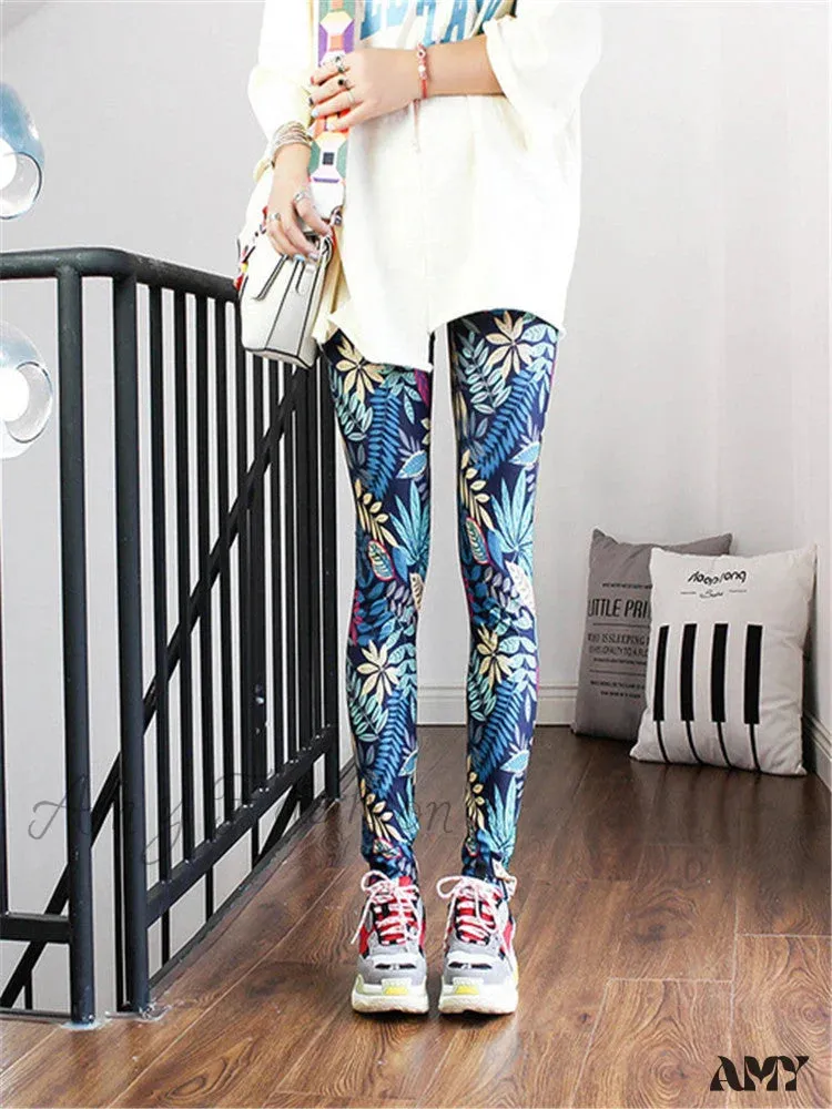 Amy Fashion - High Waist Leggings Pants