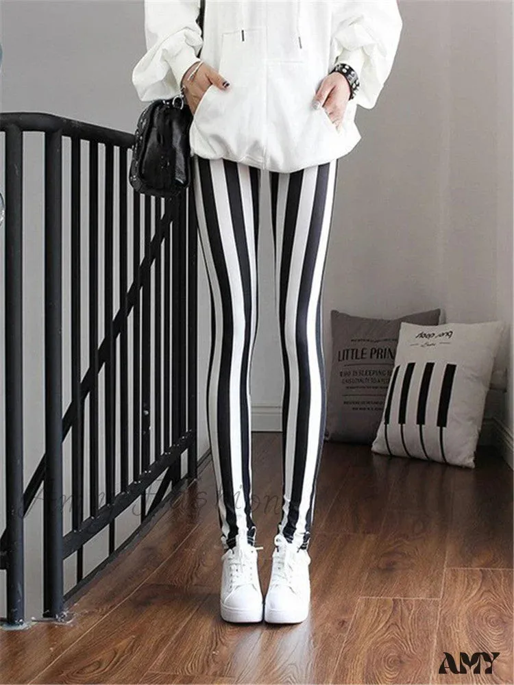 Amy Fashion - High Waist Leggings Pants
