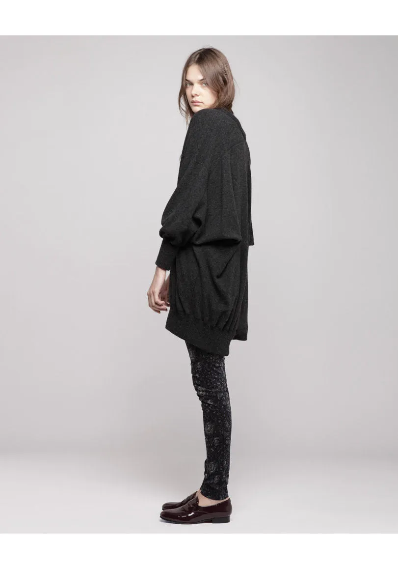 Asymmetric Knit Romper