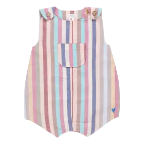 Baby Boys Noah Jumper - Multi Vintage Stripe