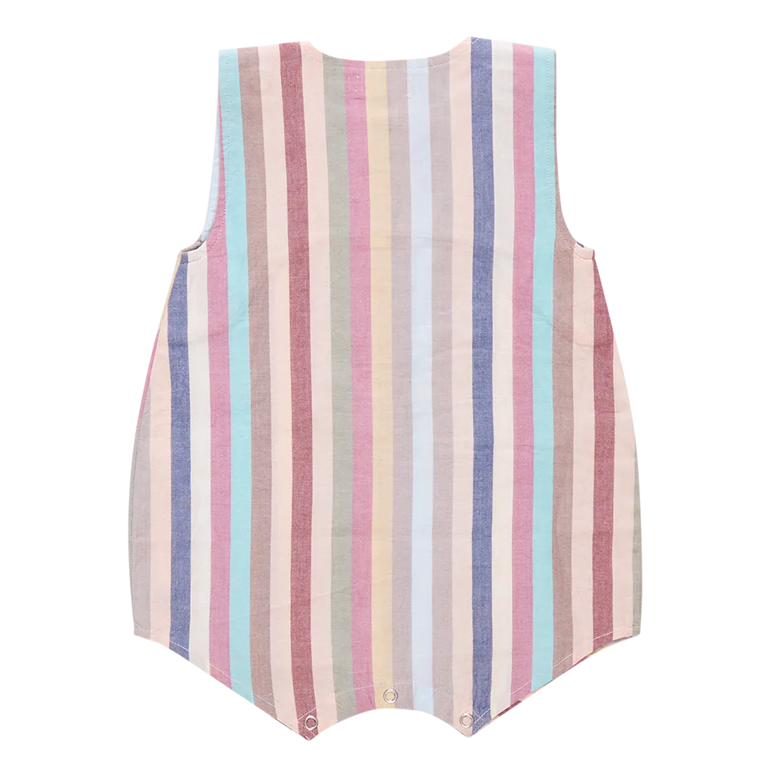 Baby Boys Noah Jumper - Multi Vintage Stripe
