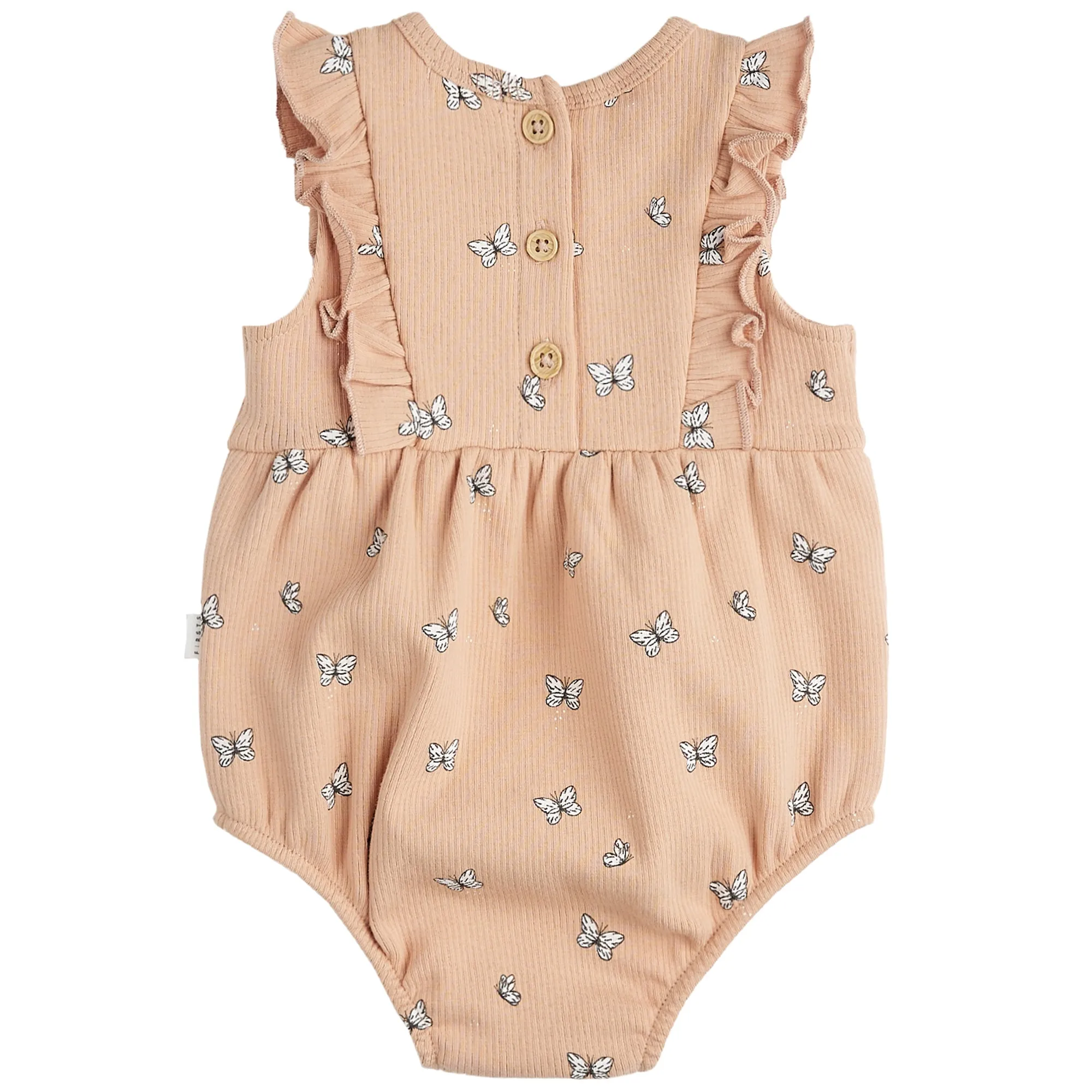 Baby Bubble Romper Knit: Camel