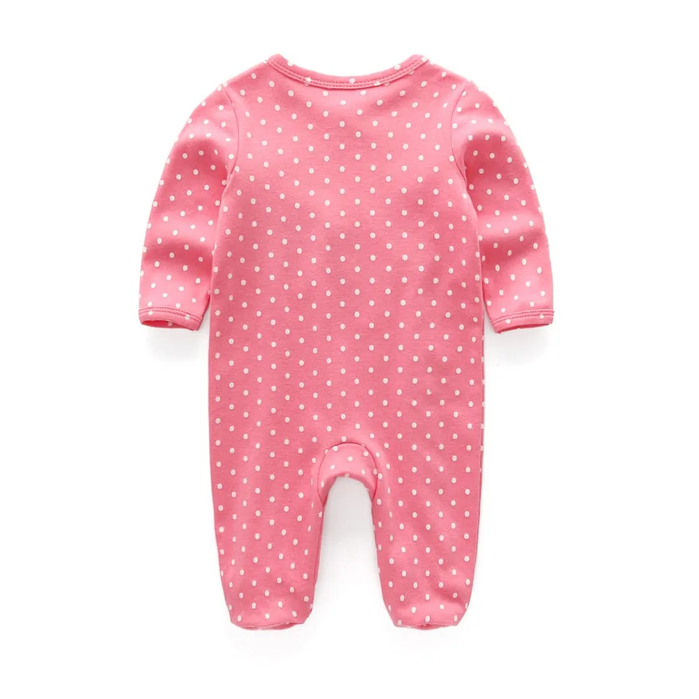 Baby Long Sleeve Cartoon Overall Summer Romper
