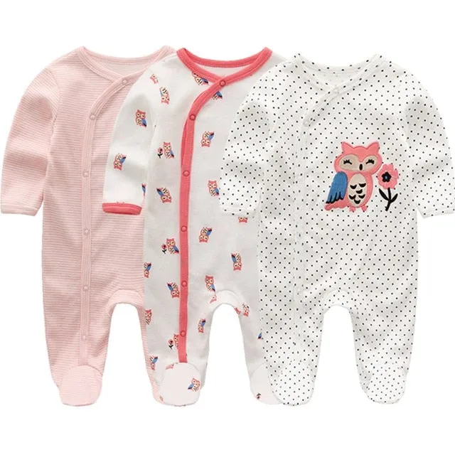 Baby Long Sleeve Cartoon Overall Summer Romper
