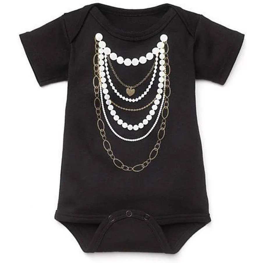 Baby Romper My Little Rockstar Statement Romper