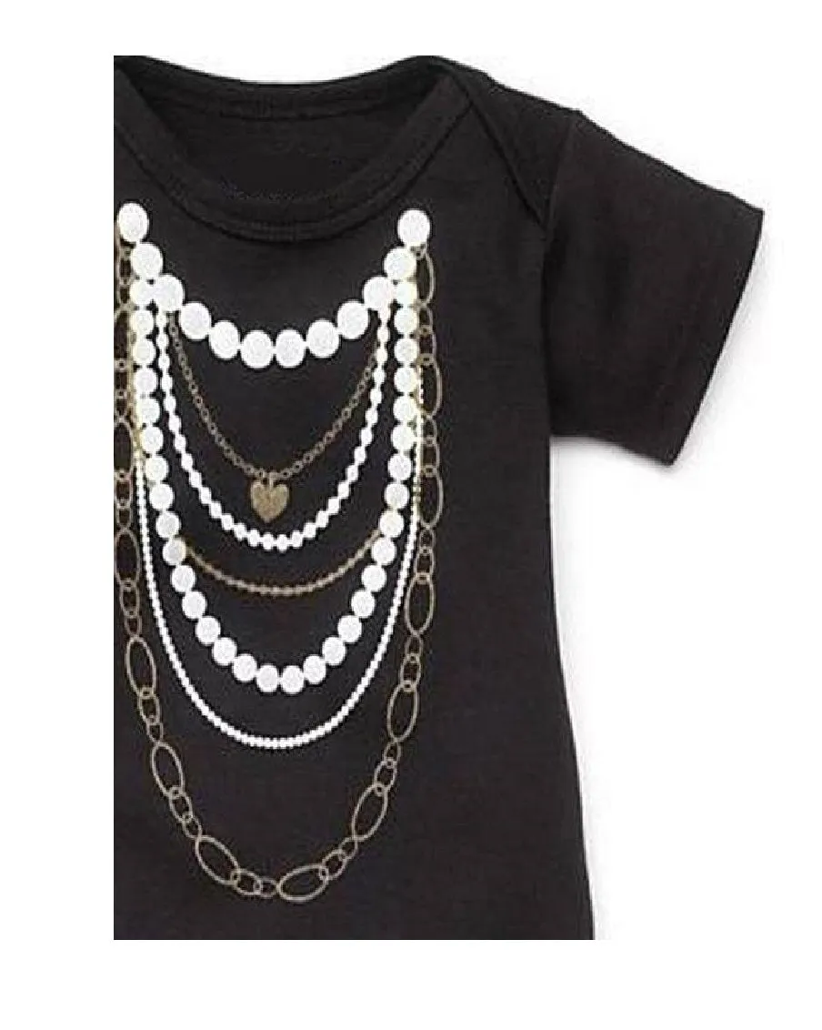Baby Romper My Little Rockstar Statement Romper