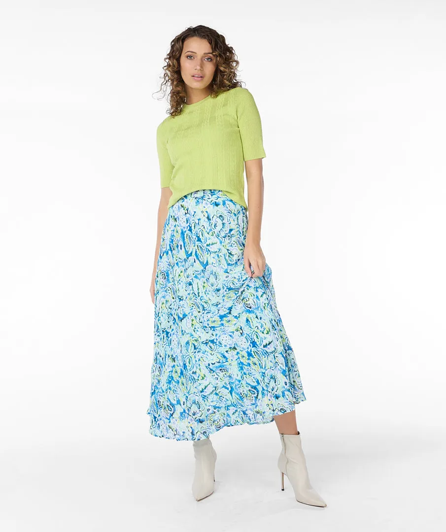 Bayside Flower Bomb Maxi Skirt. Style ESQ15008