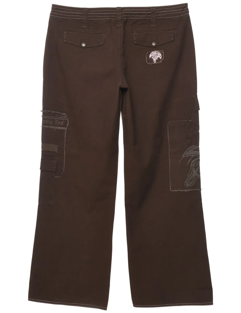 Brown Trousers - W34 L32