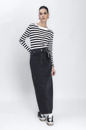 BSL Women Long Back Slit Maxi Pencil Skirt - Bietigheim-Bissingen