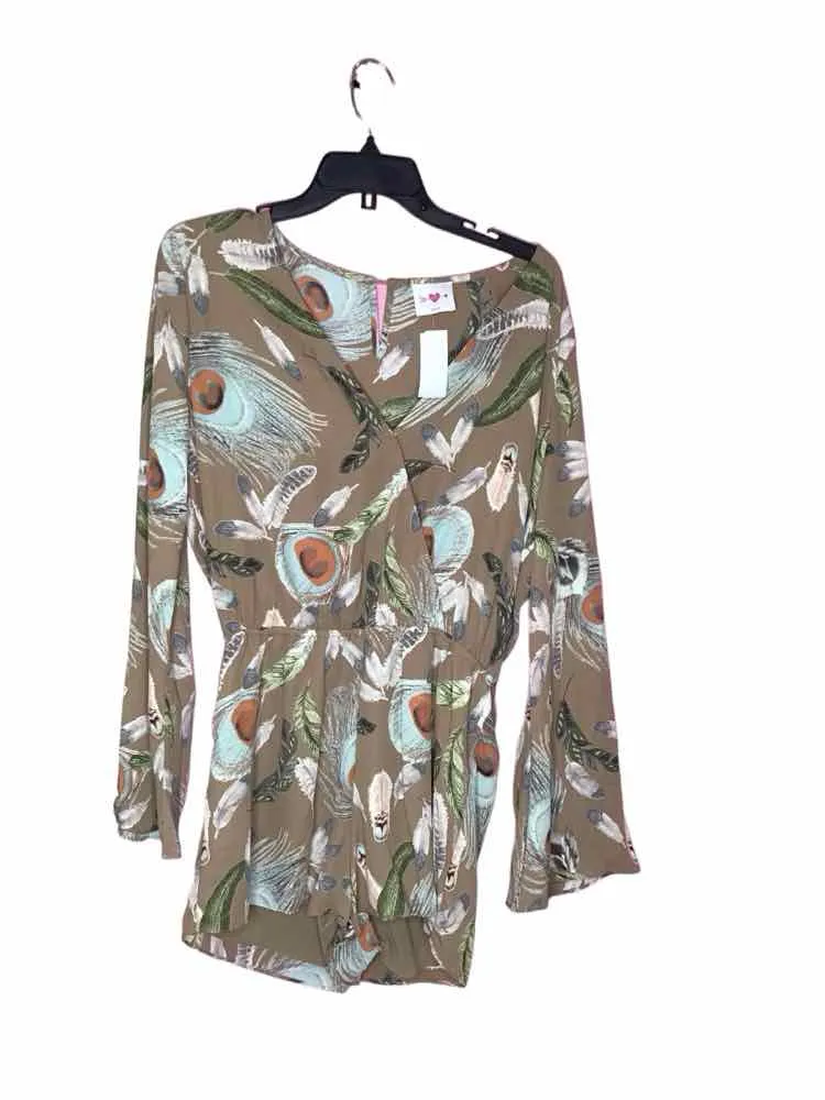 buddy love Beige Multi Size M Romper
