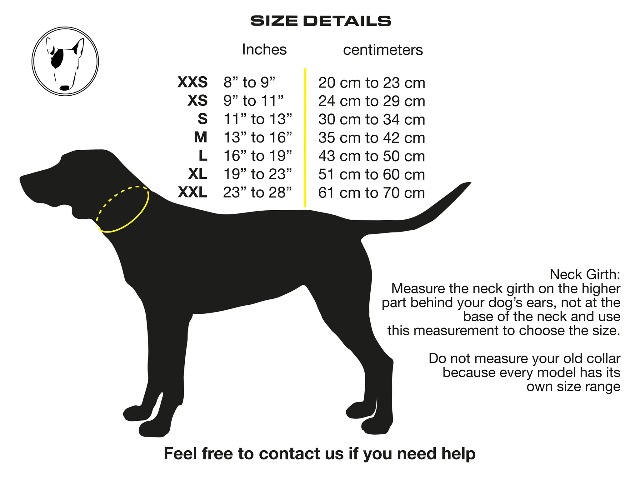 Bull Leather Dog Collar Ideal for Medium and Large Dogs