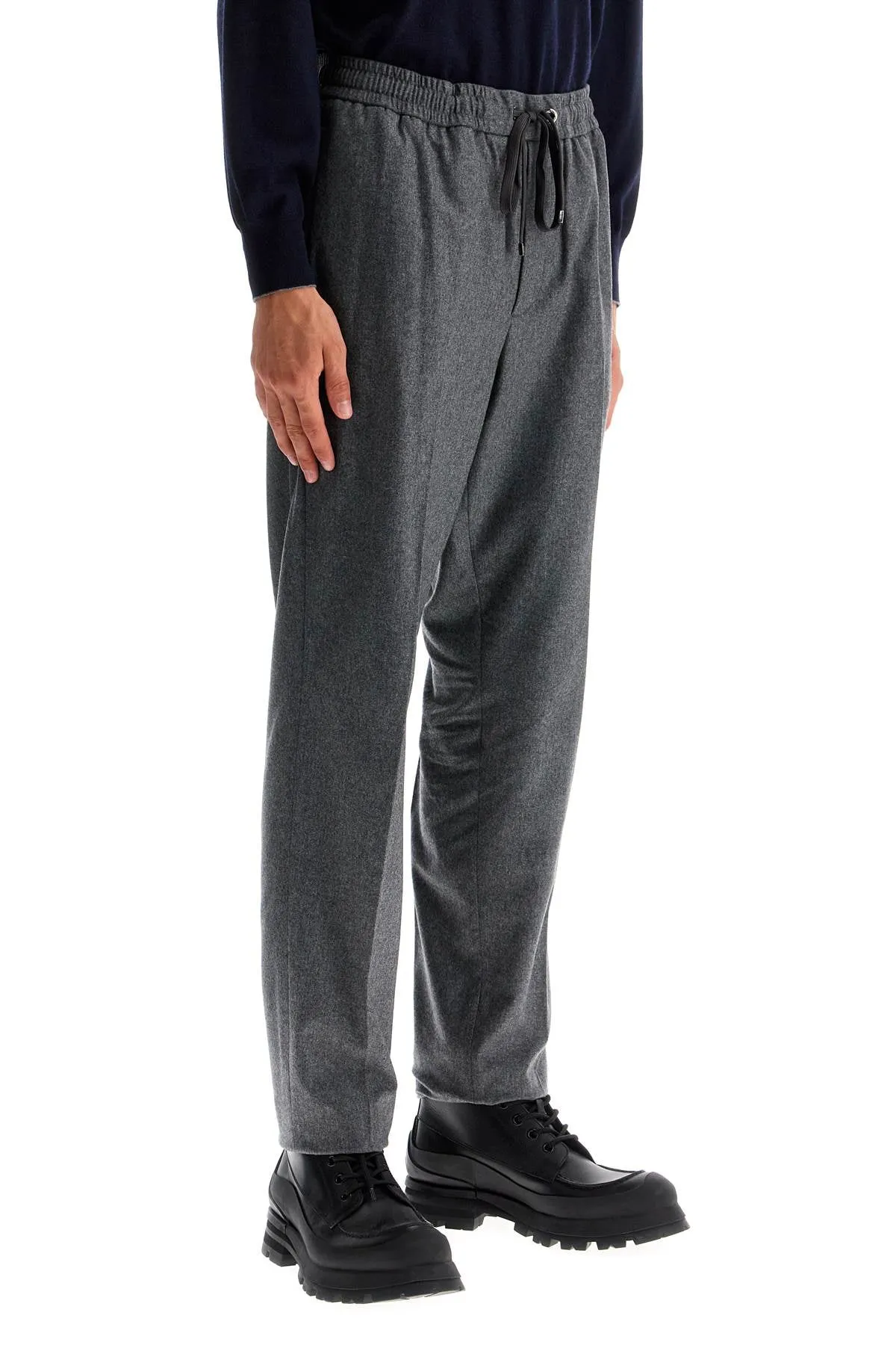 cashmere blend pants for men