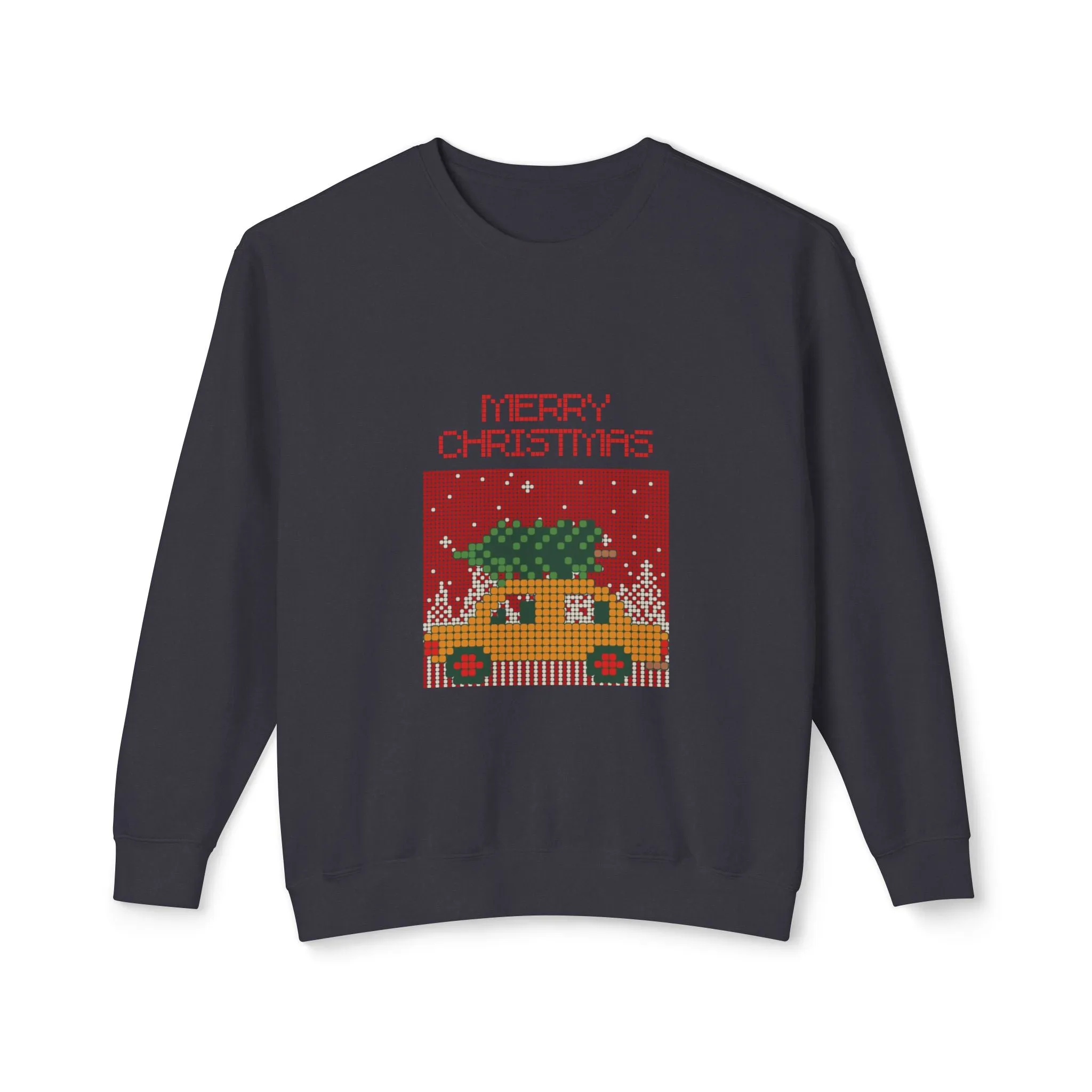 Christmas Crewneck Sweatshirt - Classic Holiday Sweater Design
