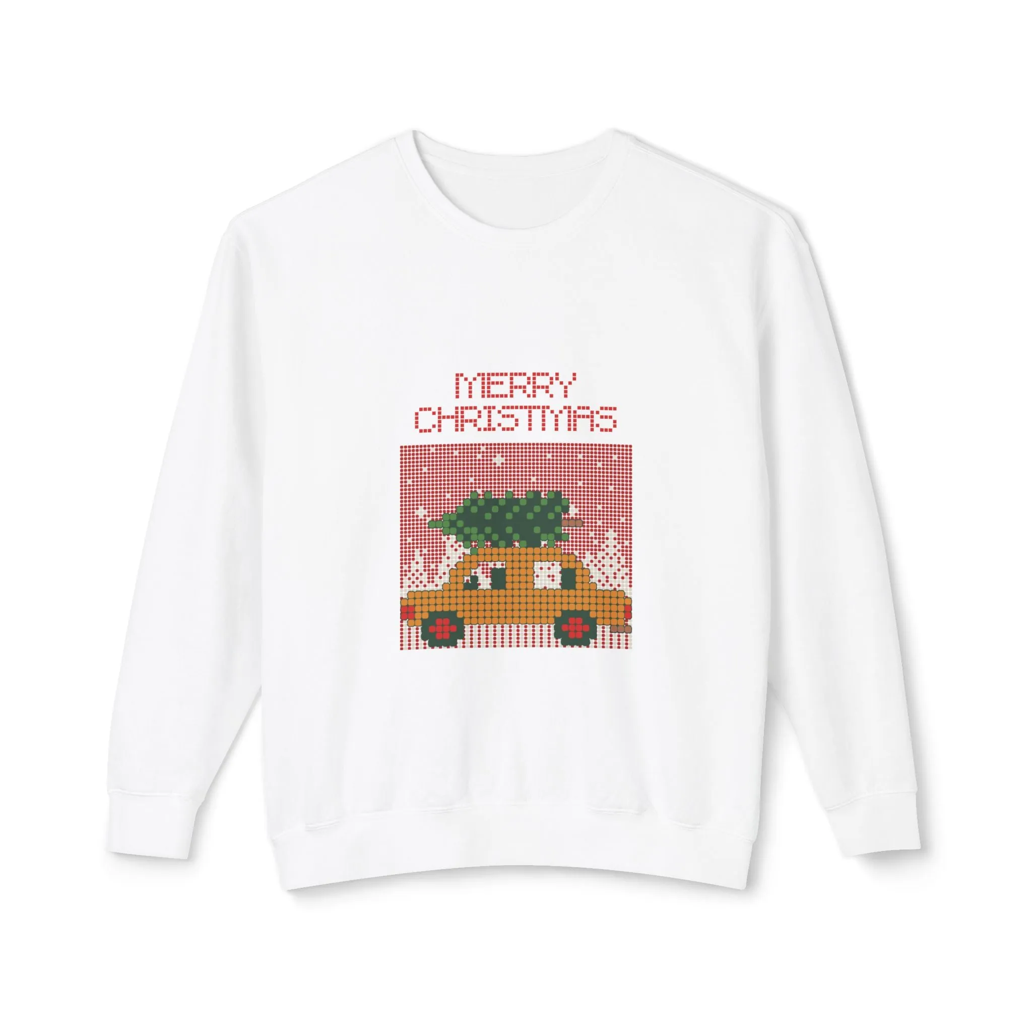 Christmas Crewneck Sweatshirt - Classic Holiday Sweater Design
