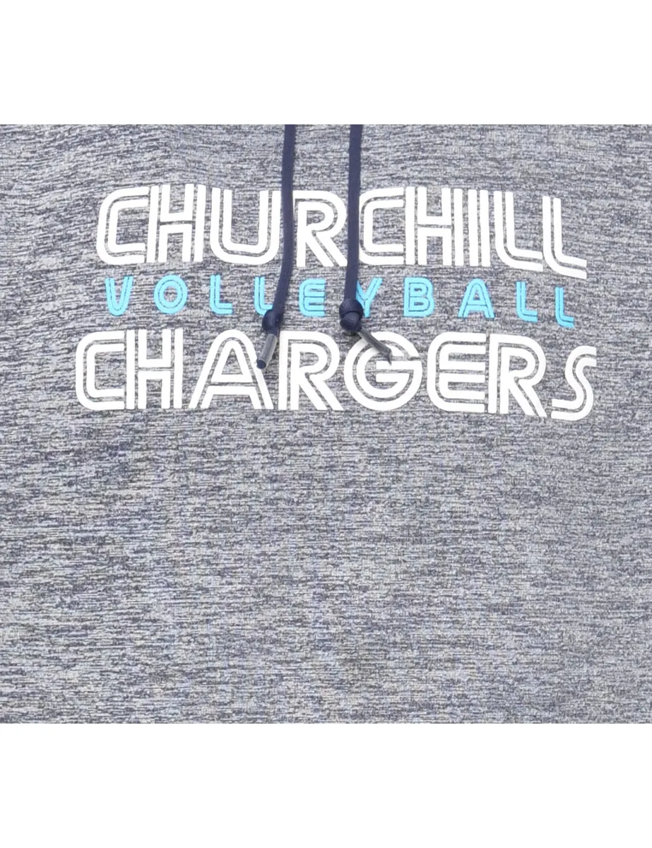 Churchill Printed Hoodie - L