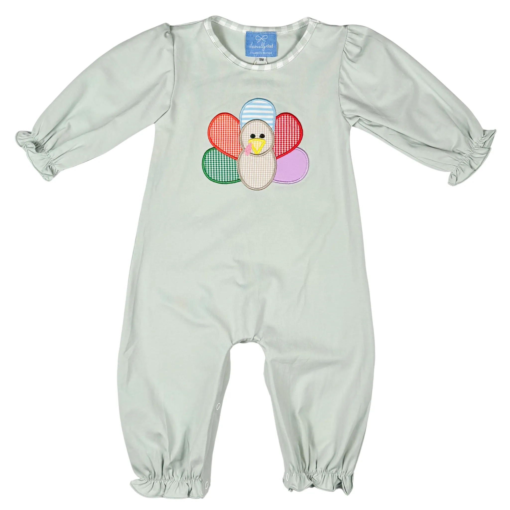 Colorfully Thankful Knit Romper