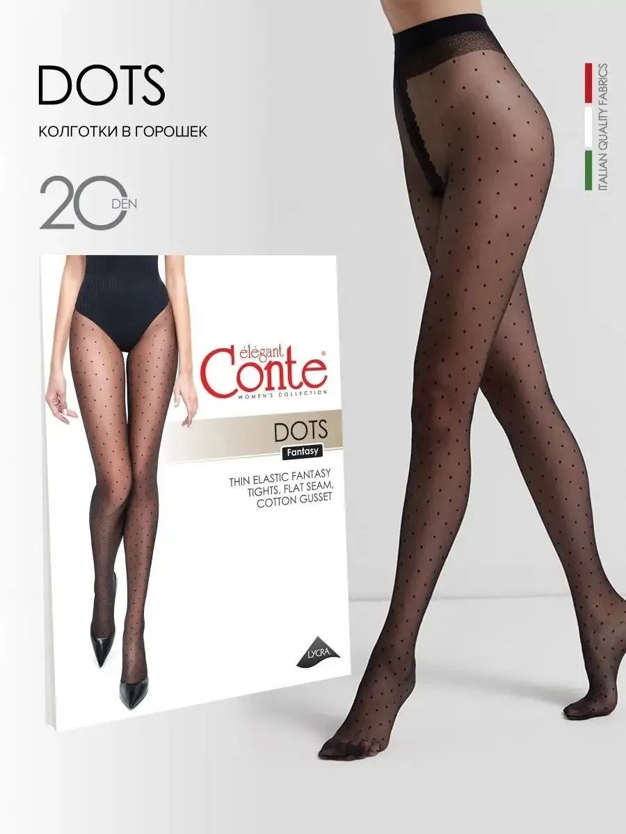Conte Dots 20 Den - Fantasy Polka Dots Women's Tights (14С-48СП)