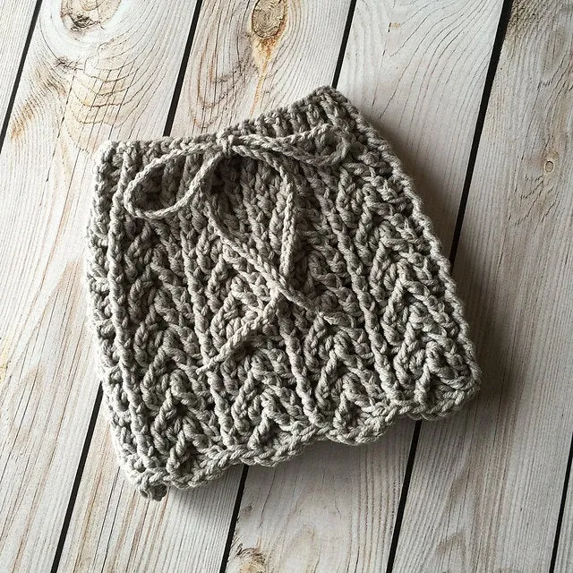 Crochet Pattern for Arrowhead Baby Skirt or Romper | Crochet Baby Skirt Pattern | Baby Romper Crocheting Pattern | DIY Written Crochet Instructions