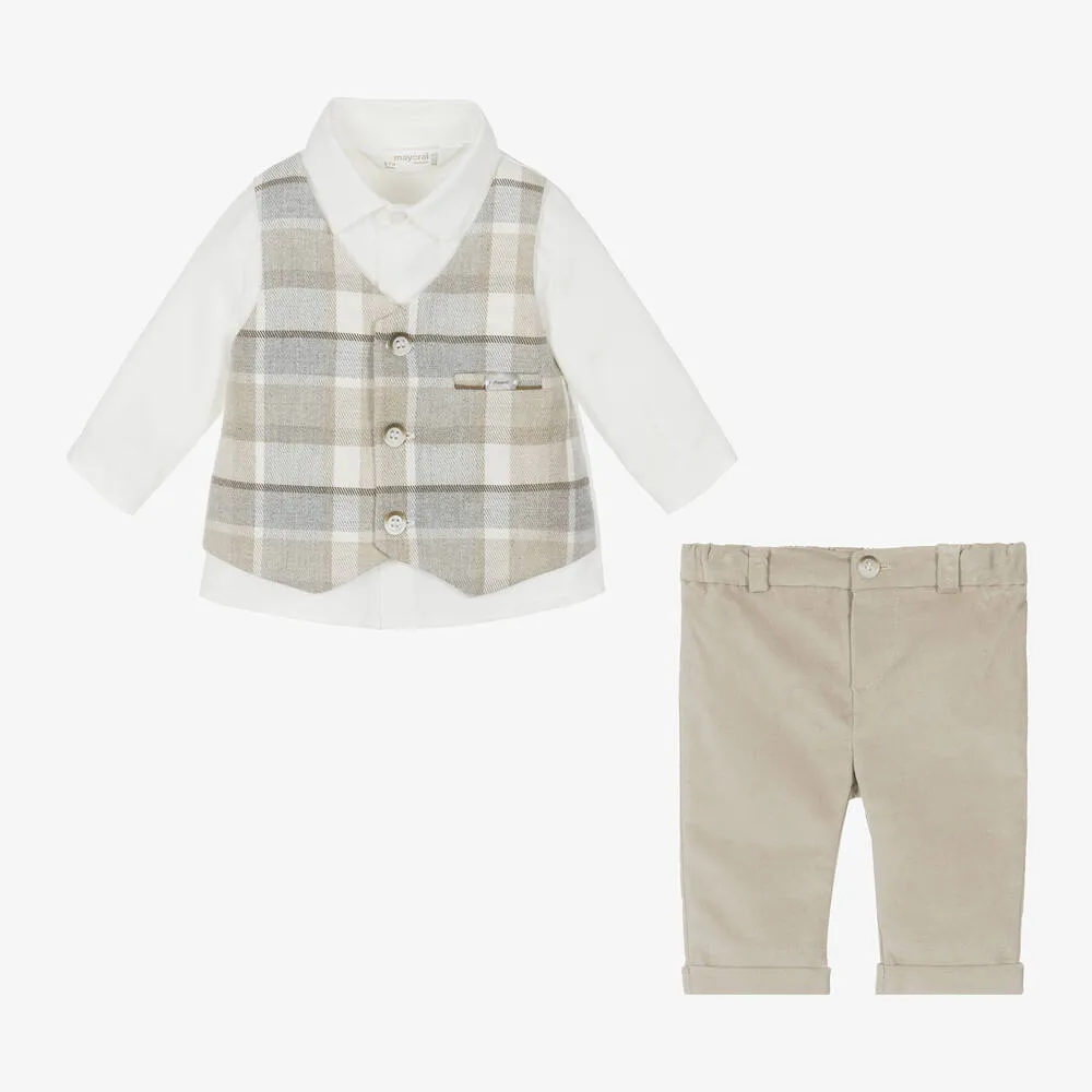 Dapper Vested Trousers Set