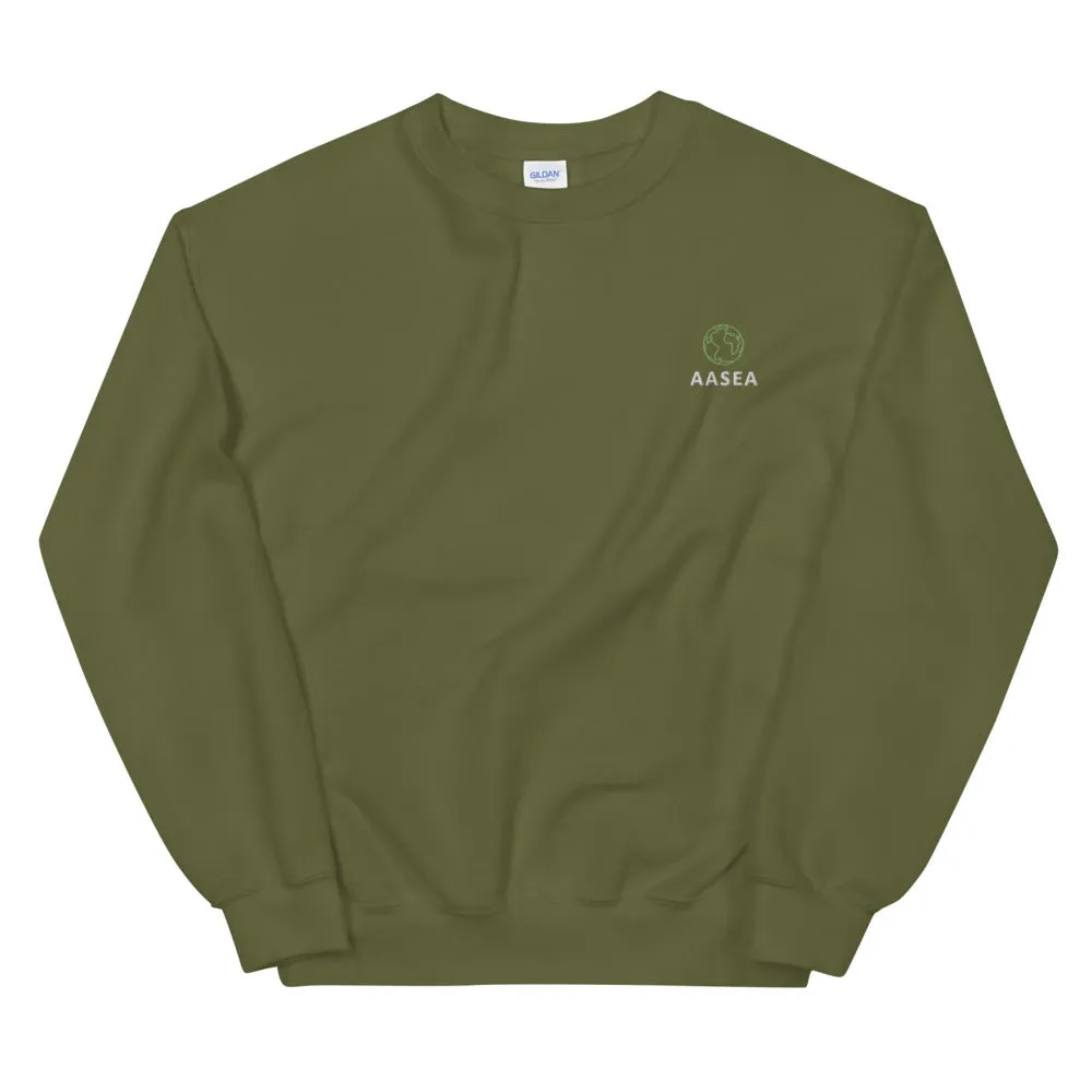 Earth Embroidery Sweatshirt - Unisex (Multiple Colors)