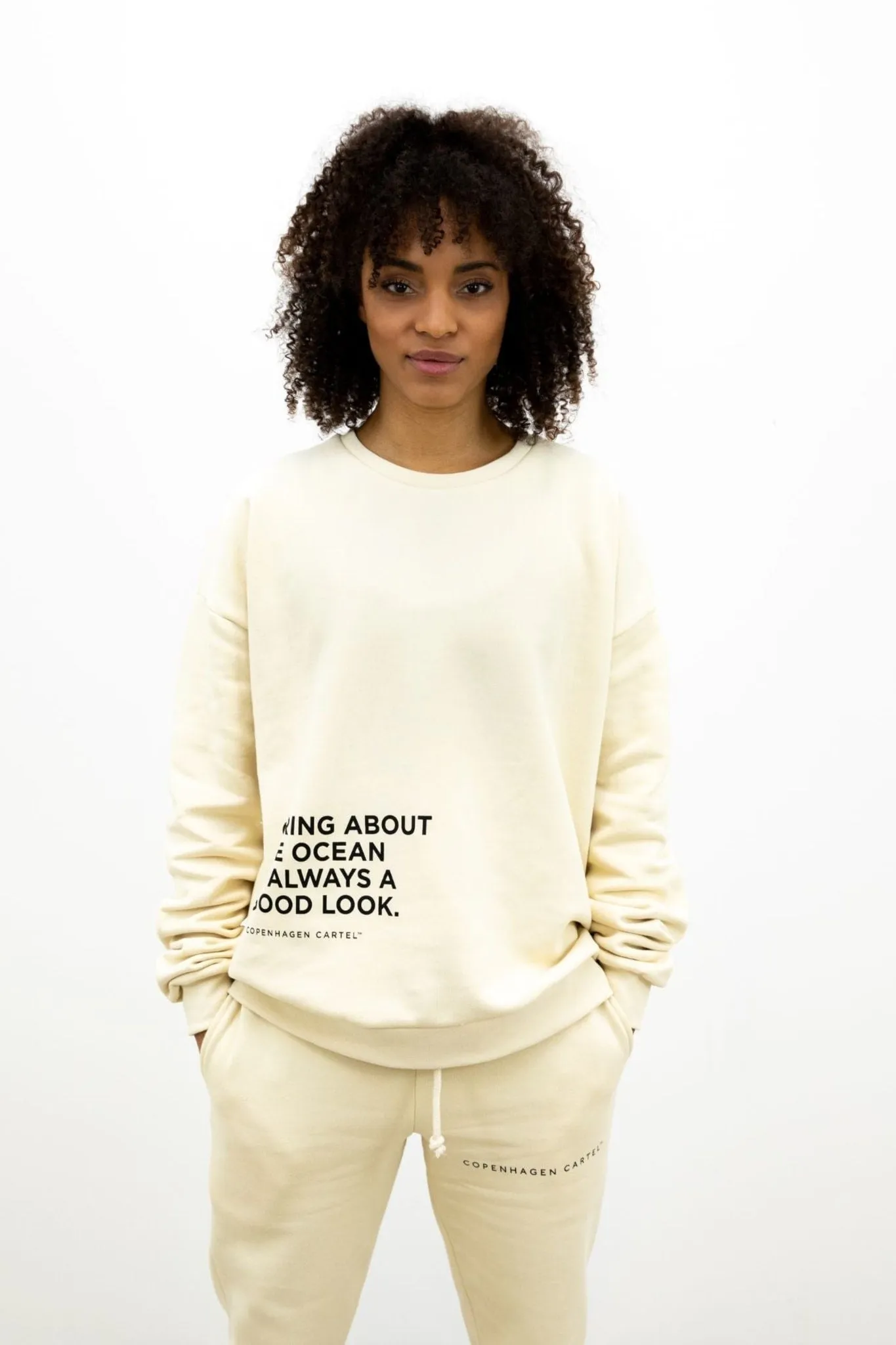 Earth Unisex Sweatshirt Sand