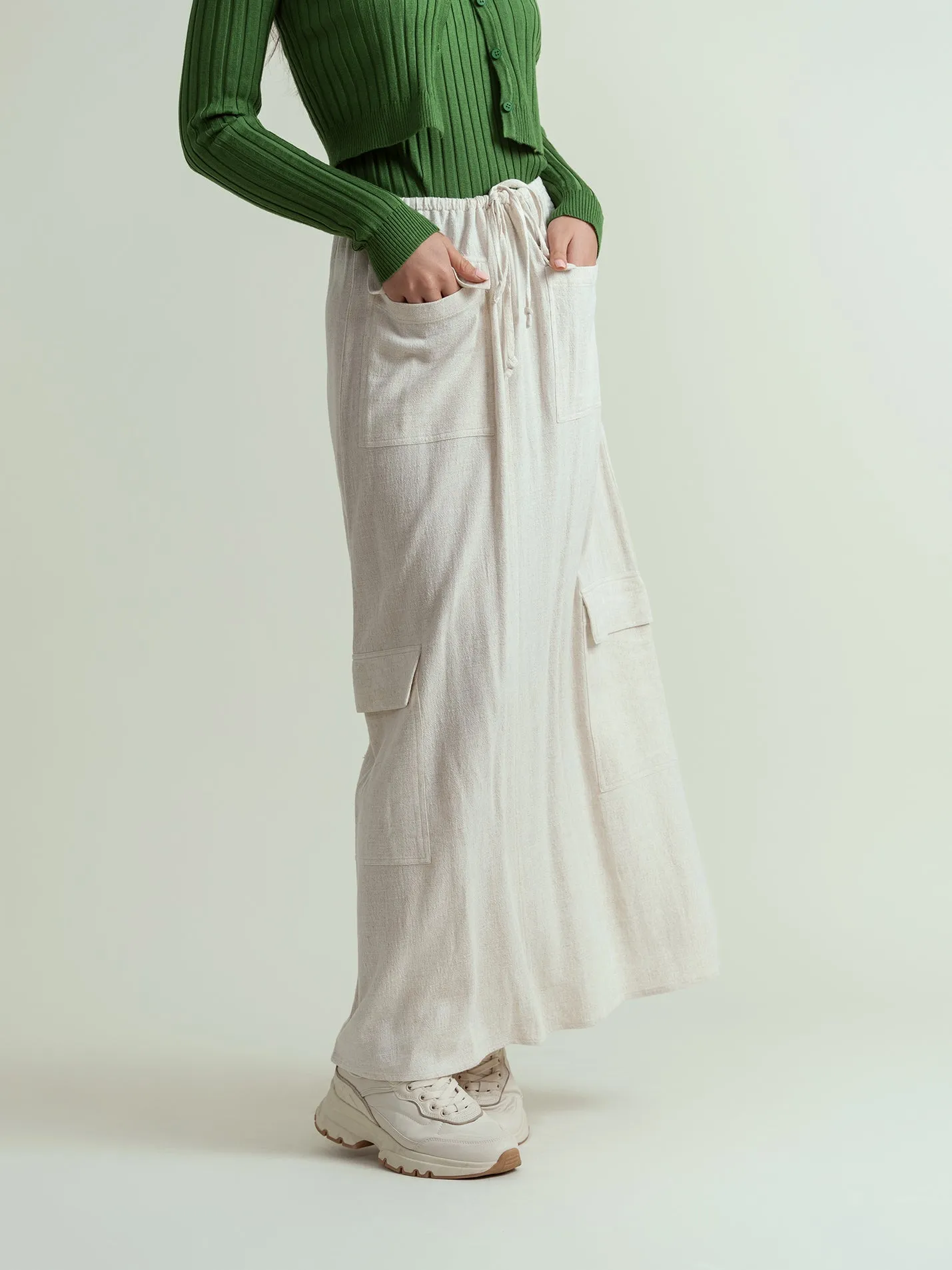 element a-line maxi skirt