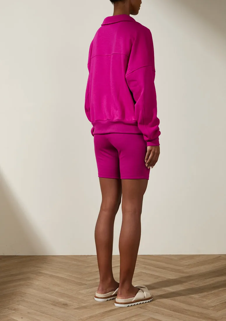 EMILY RIB BIKER SHORTS
