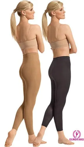 Eurotard Adult & Plus Size Footless Dance Tights