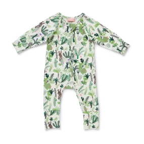 Fern Gully Long Sleeve Romper
