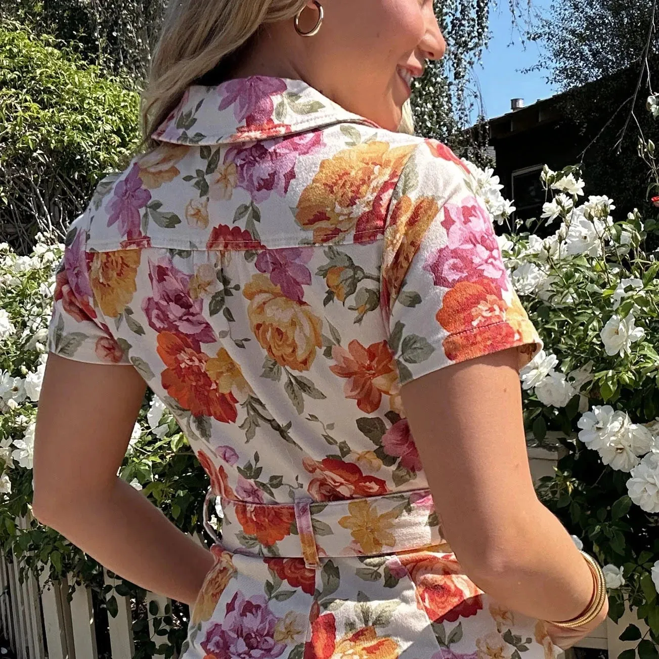 Floral Outlaw Romper