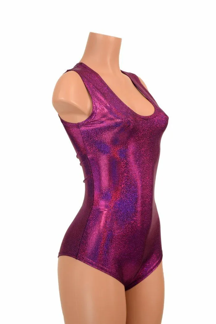 Fuchsia Sleeveless Romper