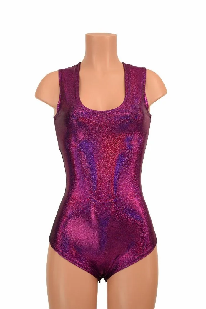 Fuchsia Sleeveless Romper