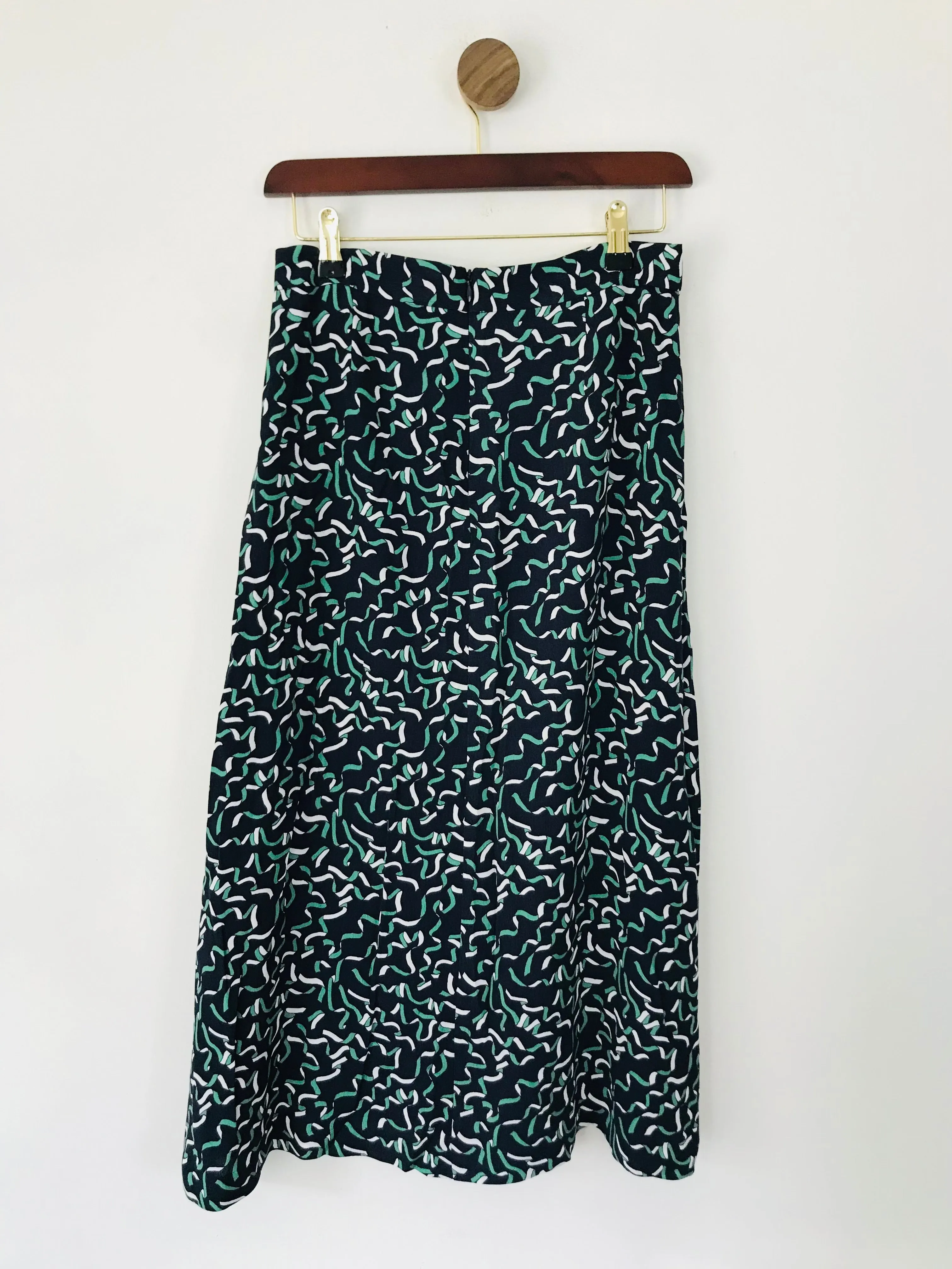 Gant Women's A-Line Midi Skirt | UK8 | Blue