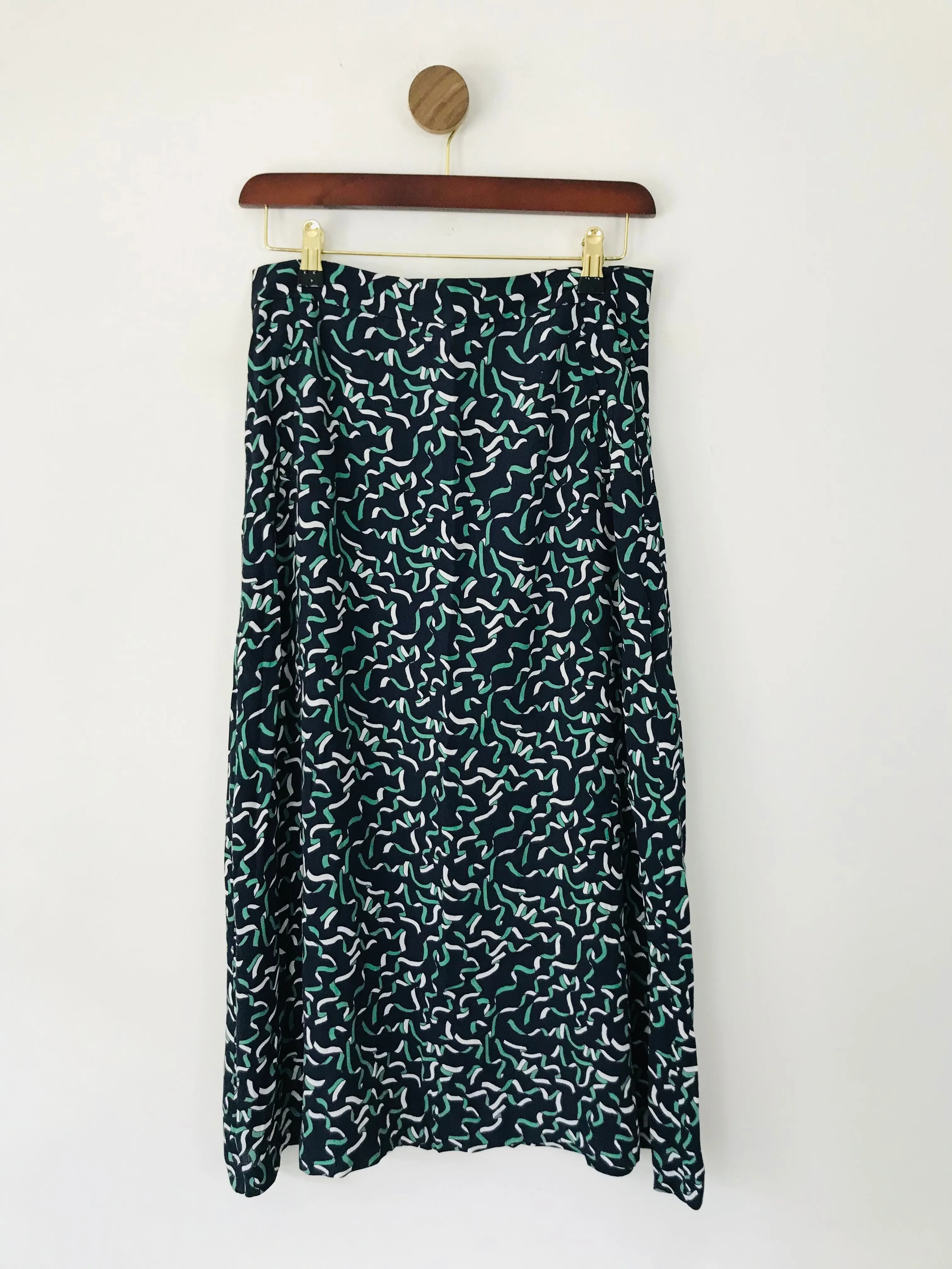 Gant Women's A-Line Midi Skirt | UK8 | Blue