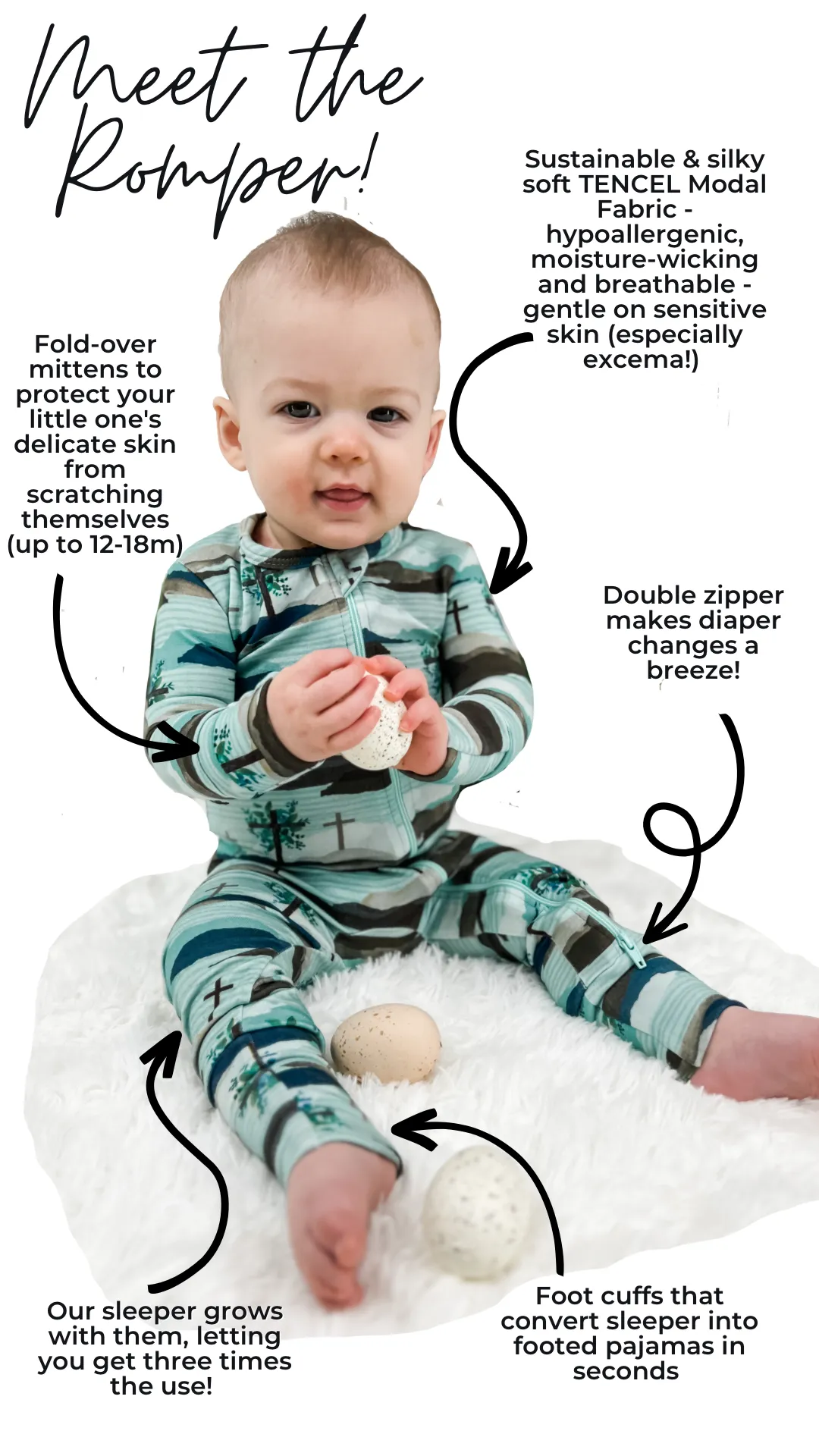Godffiti Convertible Romper