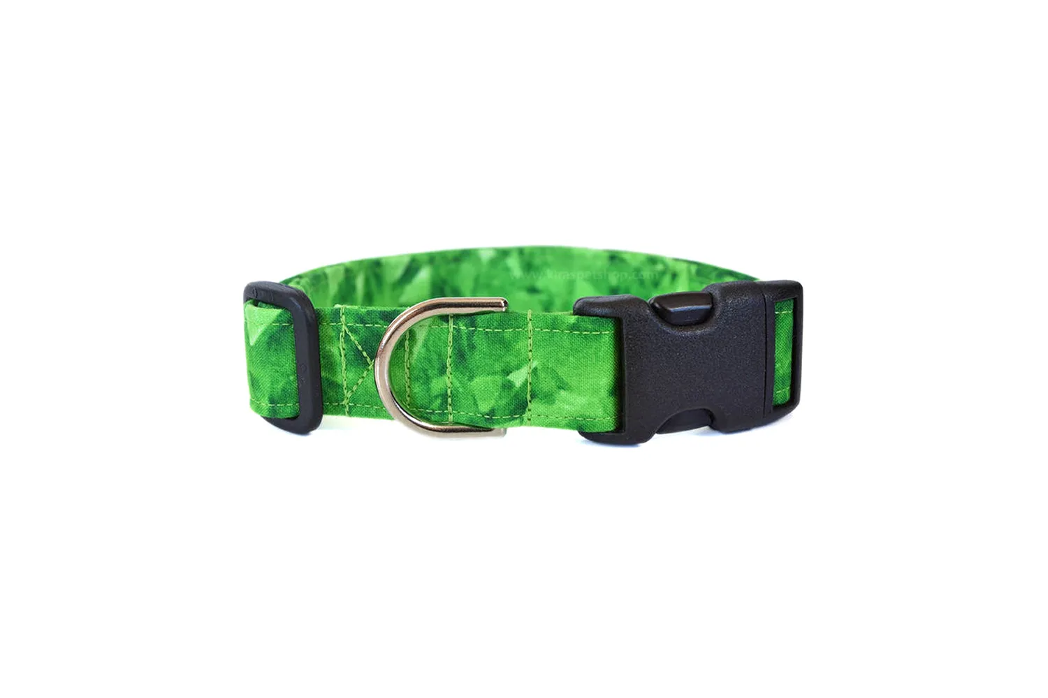 Green Crystal Dog Collar