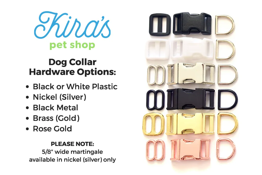 Green Crystal Dog Collar