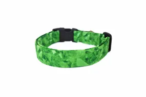 Green Crystal Dog Collar