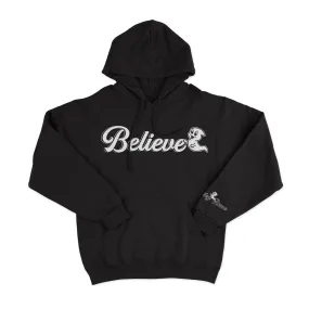 Hailey Reese - Believe - Black Pullover Unisex Hoodie