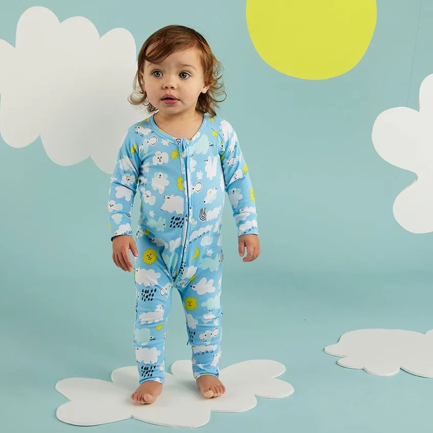 Halcyon Nights: Long Sleeve Zip Suit I Spy In The Sky