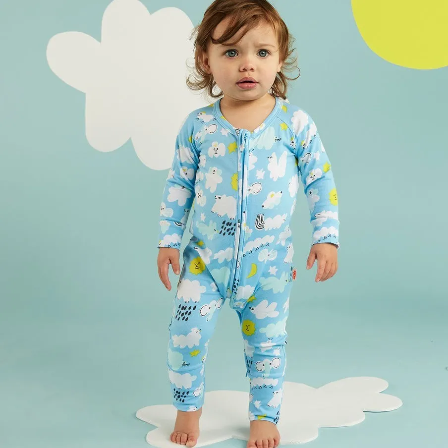 Halcyon Nights: Long Sleeve Zip Suit I Spy In The Sky