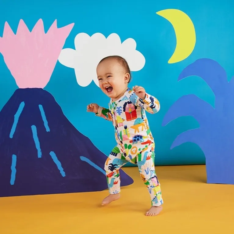 Halcyon Nights: Long Sleeve Zip Suit Our Land Before